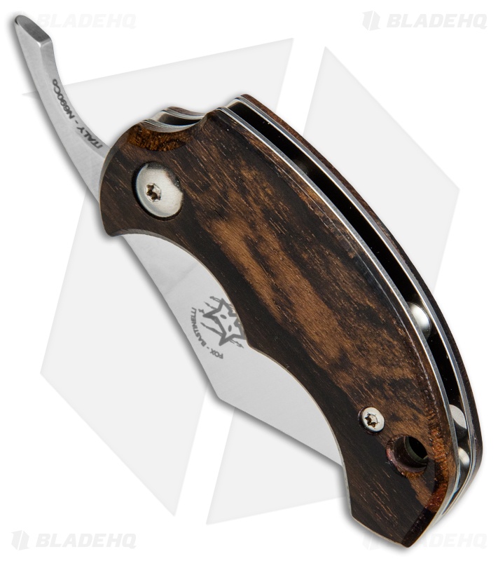Fox Knives Dragotac "Piemontes" Slim Friction Folder Knife (1.6" Satin) 