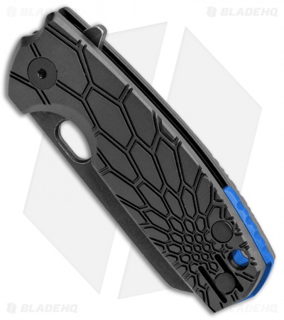 Fox Knives Baby Core Mini Liner Lock Knife Black FRN (2.35" Black SW) FX-608 B 