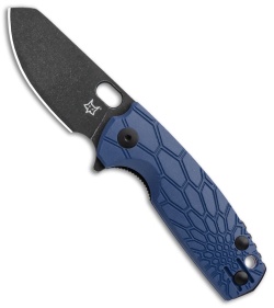 Fox Knives Baby Core Mini Liner Lock Knife Blue FRN (2.35" Black SW)