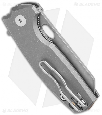 Fox Knives Baby Core Mini Liner Lock Knife Titanium (2.4" Acid SW)
