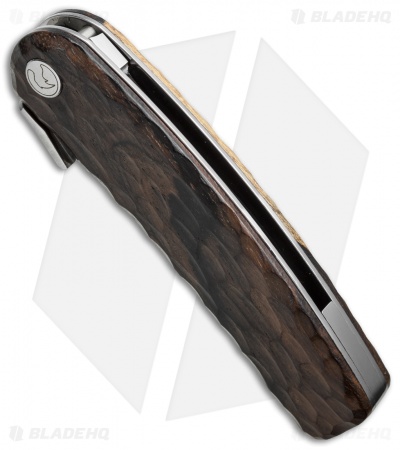 Fox Knives Rhino Liner Lock Knife Zircote Wood (3.375" Satin) FX-R10