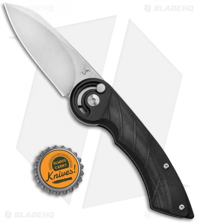 Fox Knives Radius Folding Knife Black G-10 (3" Satin) FX-550 G10B