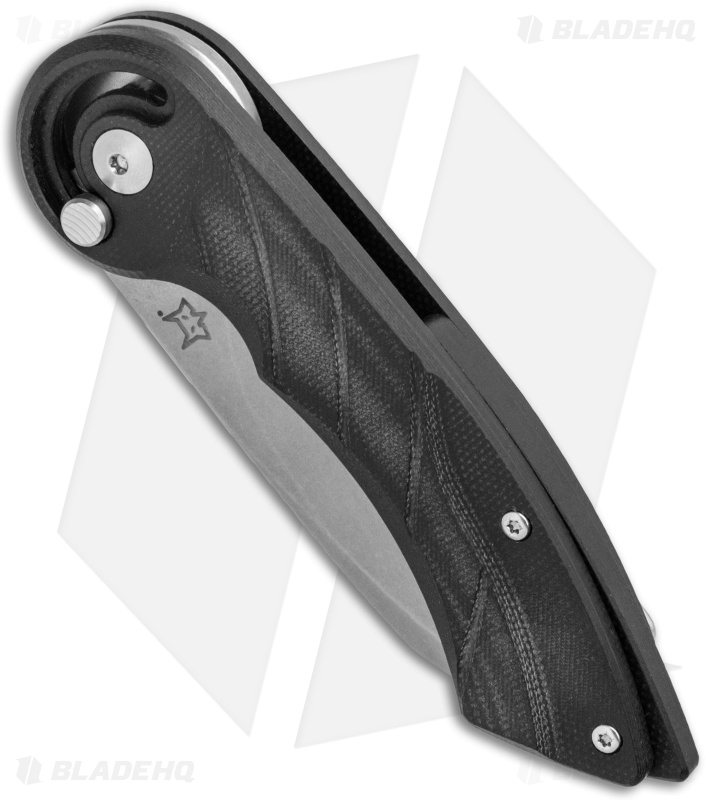 Fox Knives Radius Folding Knife Black G-10 (3" Satin) FX-550 G10B