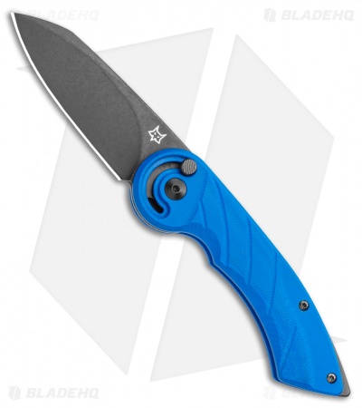 Fox Knives Radius Folding Knife Blue G-10  (3" Black SW N690) FX-550 G10BL