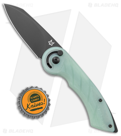 Fox Knives Exclusive Radius Folding Knife Natural G-10  (2.9" Black M390)