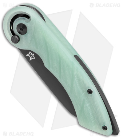 Fox Knives Exclusive Radius Folding Knife Natural G-10  (2.9" Black M390)