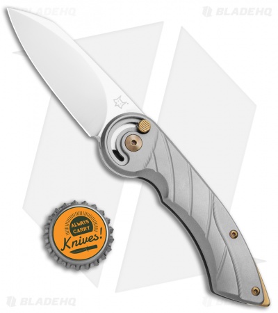 Fox Knives Radius Folding Knife Titanium (3" Satin M390) FX-550 TI
