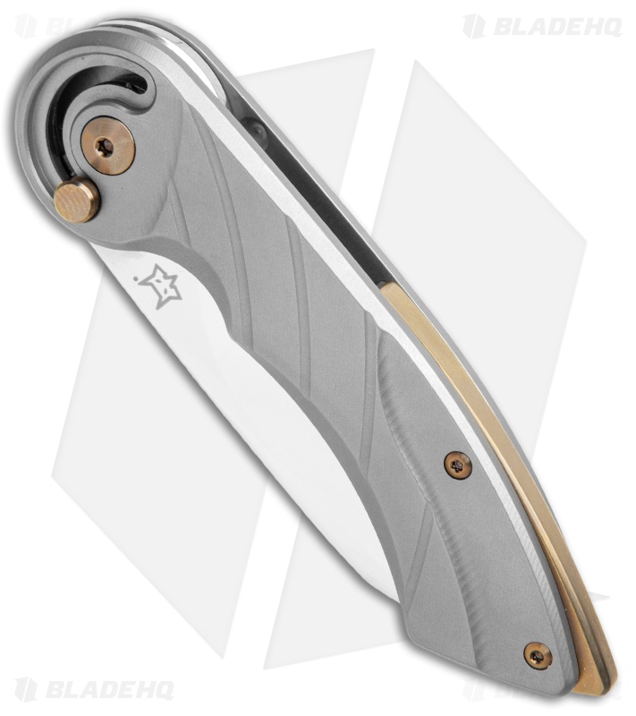 Fox Knives Radius Folding Knife Titanium (3" Satin M390) FX-550 TI