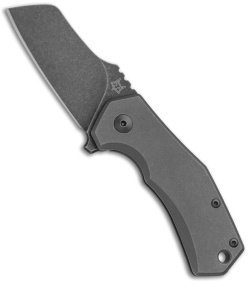 Fox Knives Italico  Frame Lock Knife Acid Wash Titanium (2.3" SW M390)