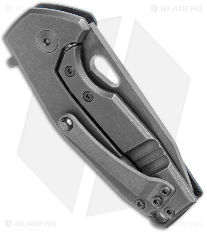 Fox Knives Vox Suru | Carbon Fiber Flipper Knife | Arctic Storm