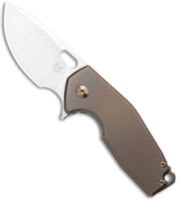 Fox Knives Vox Limited Suru Frame Lock Knife Bronze Ti (2.3" Satin)