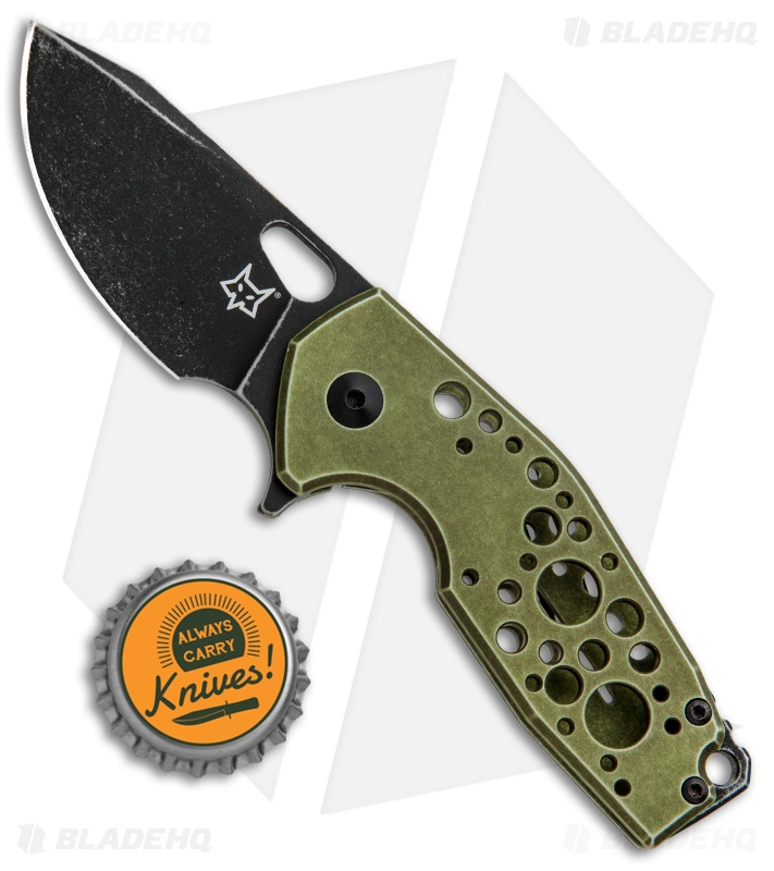 Fox Knives Vox Suru | Green Flipper Knife | Blade HQ