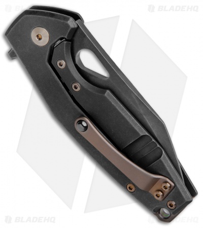 Fox Knives Vox Yaru Frame Lock Knife PVD Titanium (2.9" Black SW)