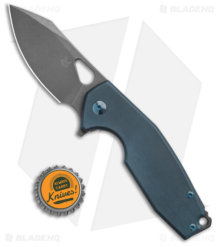 Fox Knives Vox Yaru - Frame Lock Knife | Blue Ti | Blade HQ