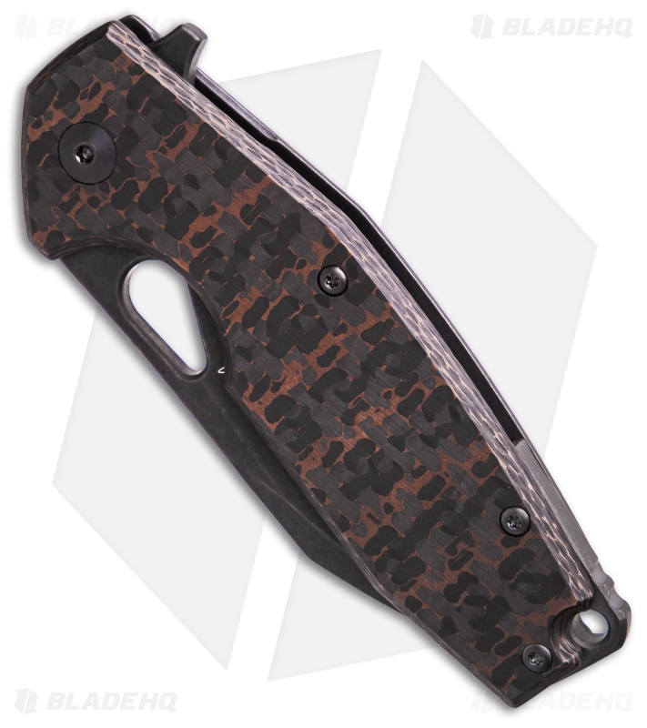 Fox Knives Vox Yaru - Frame Lock Knife | Space Coral CF | Blade HQ