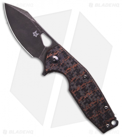 Fox Knives Vox Yaru - Frame Lock Knife | Space Coral CF | Blade HQ