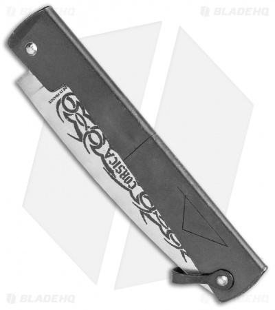 Fred Perrin Vendetta Manual Folding Knife Black (3.5" Satin)