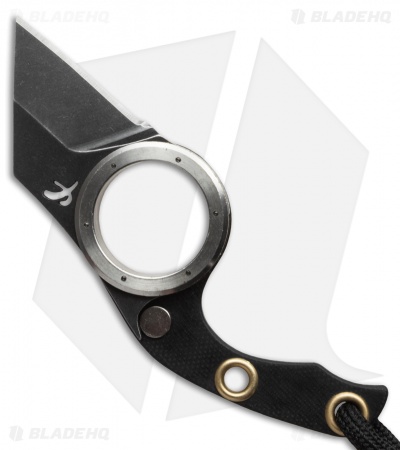 Fred Perrin Le Shark Pliante Friction Folder Black G-10 (1.5" Black) 