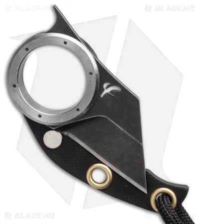 Fred Perrin Le Shark Pliante Friction Folder Black G-10 (1.5" Black) 