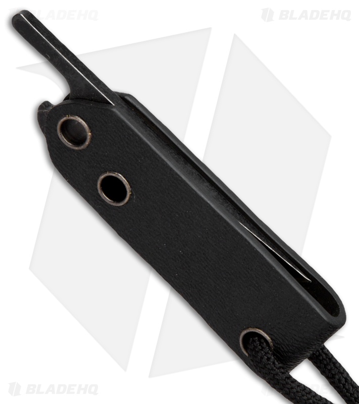 Fred Perrin Le Kiridashi Pliant Friction Folding Knife Black (1