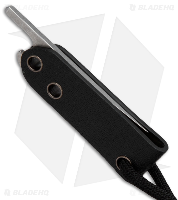Fred Perrin Le Kiridashi Pliant Friction Folding Knife Black