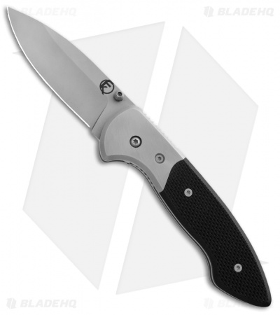 Fremont Knives Draper Folder Black G-10 Knife (3" Plain)