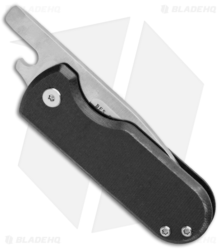 Civilware Pointer Friction Folder Knife Black G-10 (2.25" Satin)