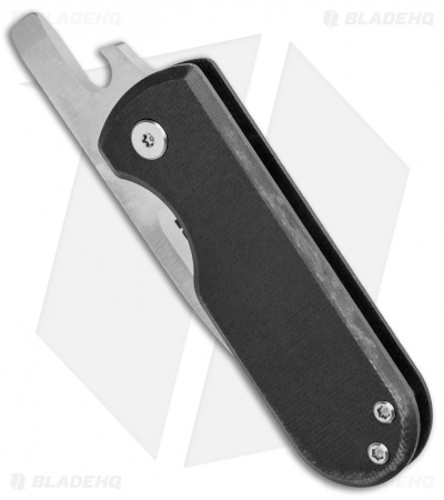 Civilware Pointer Friction Folder Knife Black G-10 (2.25" Satin)