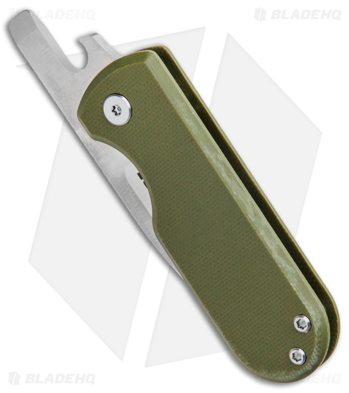 Civilware Pointer Friction Folder Knife OD Green G-10 (2.25" Satin)