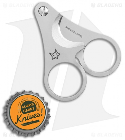 Fox Knives Due Cigni Cigar Cutter Stainless Steel (2.25" Bead Blast) 2C748