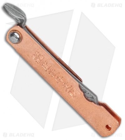 Boker Higo Bonsai Hikari | Slip Joint Knife | Copper+Damascus Boker Higo Bonsai Hikari | Slip Joint Knife | Copper+Damascus