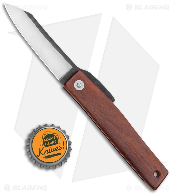 Higonokami Mokuzai Folding Knife Rosewood  (2.75" Two Tone)