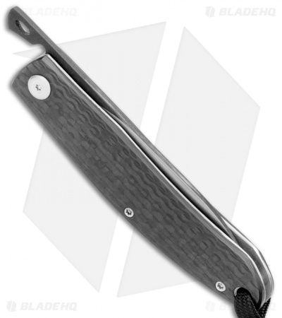 Kansei Matsuno Custom F03 Friction Folder Knife Carbon Fiber (2.6" Satin)
