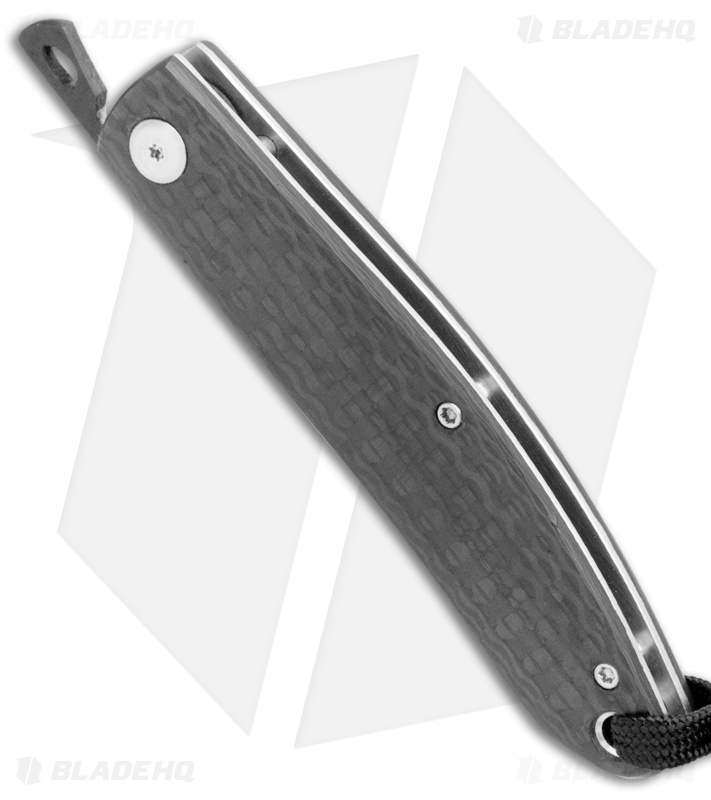 Kansei Matsuno Custom F03 Friction Folder Knife Carbon Fiber (2.6" Satin)