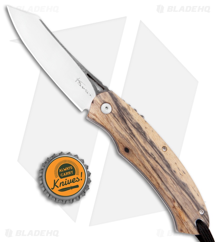 Kansei Matsuno Custom F05M Friction Folder Knife Royal Rosewood (3" Satin)