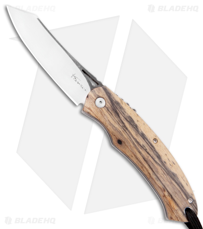 Kansei Matsuno Custom F05M Friction Folder Knife Royal Rosewood (3" Satin)