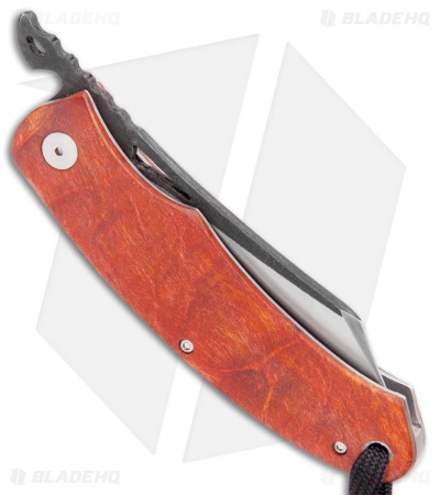 Kansei Matsuno Custom F05S Friction Folder Knife Barch wood (2.6" Satin)