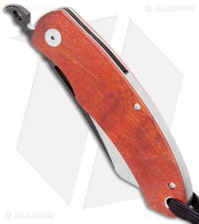 Kansei Matsuno Custom F05S Friction Folder Knife Barch wood (2.6" Satin)