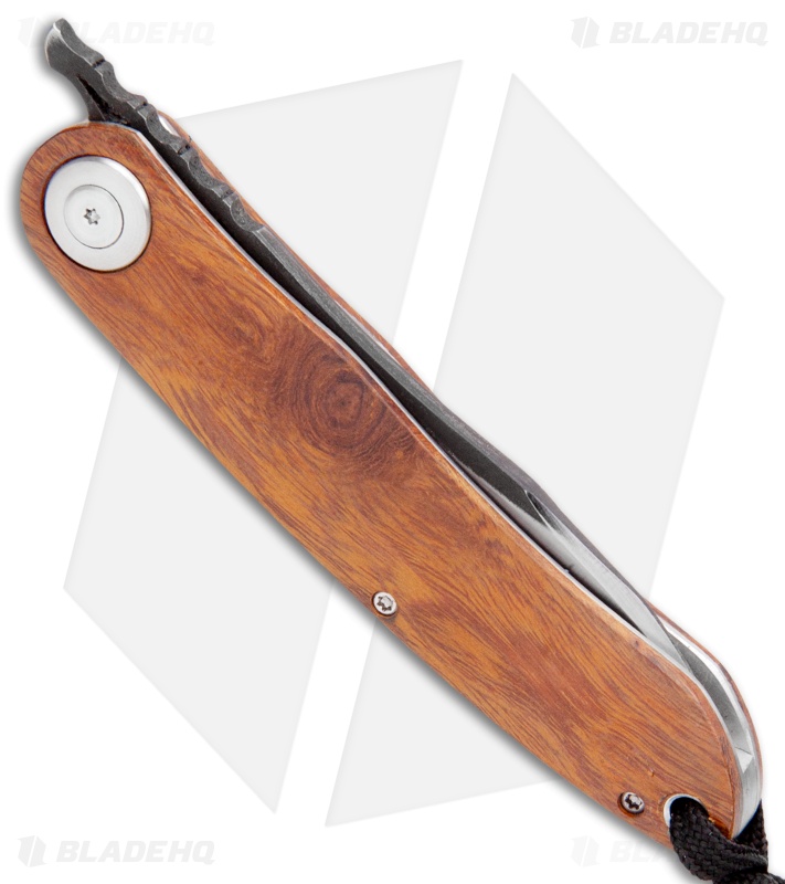 Kansei Matsuno Custom F09 Friction Folder Knife Ironwood (3