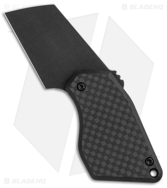 Menovade STUFF  M2 Friction Folder Knife Carbon Fiber (1.75" Black)