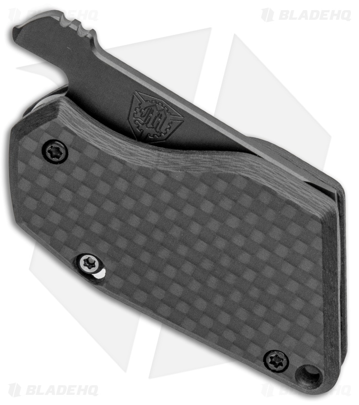 Menovade STUFF  M2 Friction Folder Knife Carbon Fiber (1.75" Black)