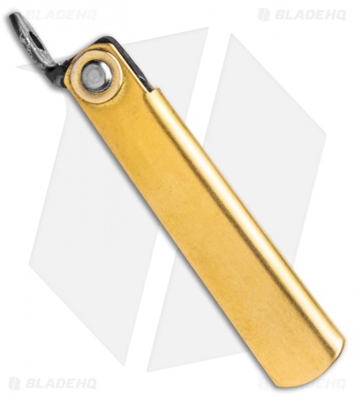 Nagao Higonokami Friction Folder 55mm Brass (1.5" SK) HIGO 1