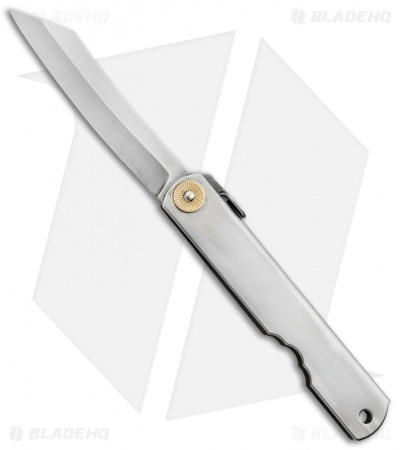 Nagao Higonokami Friction Folder Knife Stainless Steel (3" VG-10) Warikomi Blade