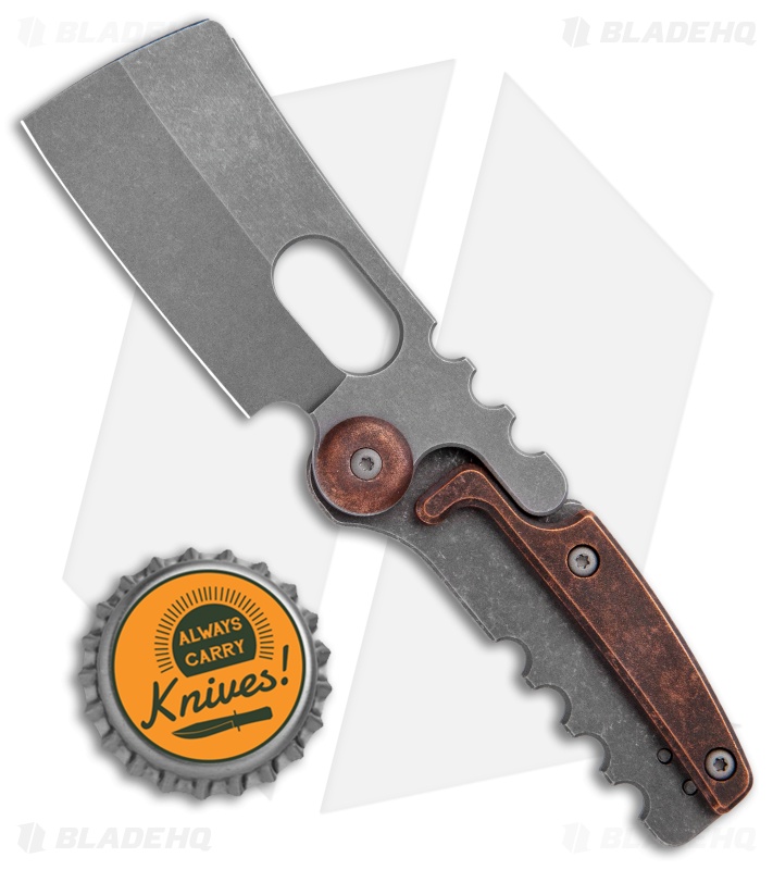 Serge Panchenko Custom Thorn Gen. 3 Friction Folding Knife Copper (Stonewash)