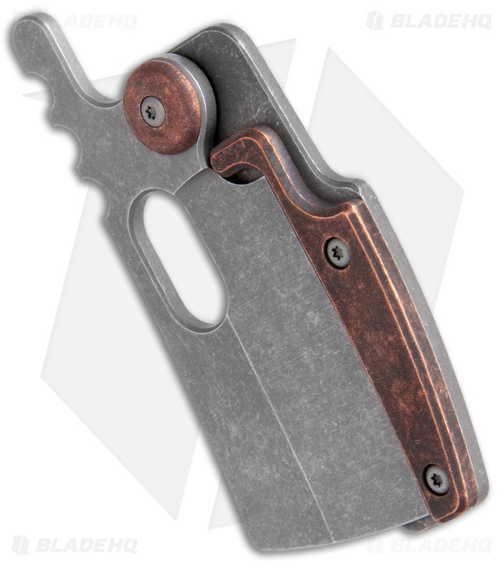Serge Panchenko Custom Thorn Gen. 3 Friction Folding Knife Copper (Stonewash)