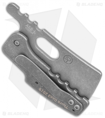 Serge Panchenko Custom Thorn Gen. 3 Friction Folding Knife Titanium (Stonewash)