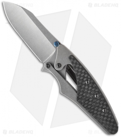 G&G Hawk Beetle Flipper Knife Carbon Fiber (2.63" Stonewash)