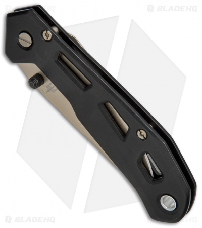 Gerber Airlift Frame Lock Knife Black (2.8" Champagne) 30-001347