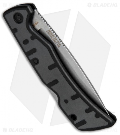 Gerber Commuter Lockback Knife Black/Gray GFN (3.1" Stonewash) 31-003136N
