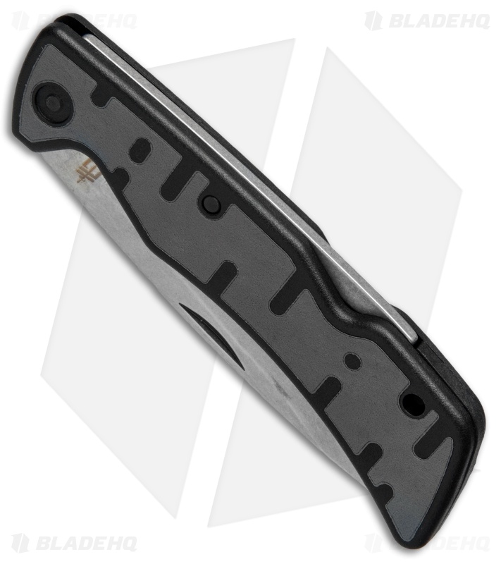 Gerber Commuter Lockback Knife Black/Gray GFN (3.1" Stonewash) 31-003136N